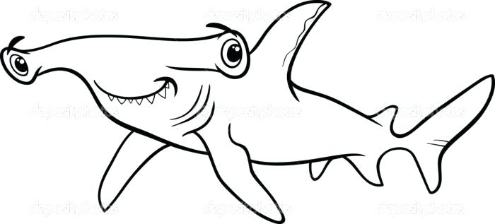 700x317 Shark Shape Templates Crafts Colouring Pages Free Download