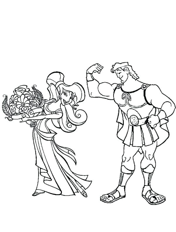 600x788 Megara Coloring Pages Smother With Flower Coloring Pages Hercules