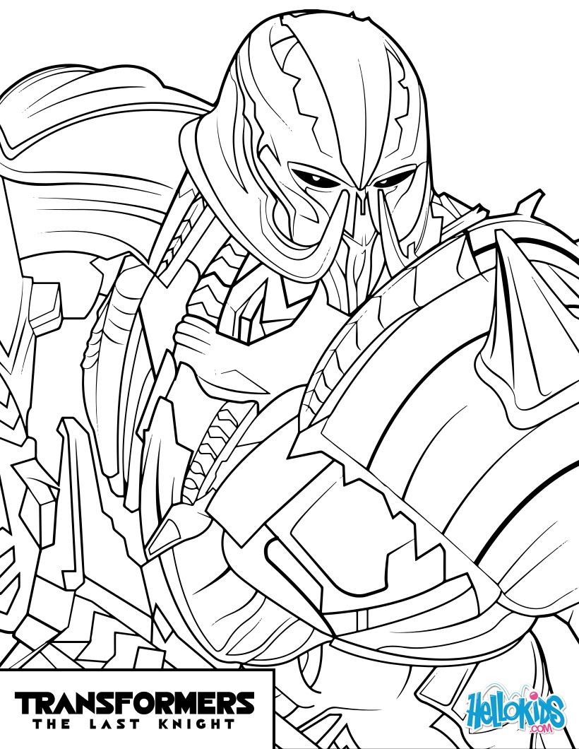 820x1060 New Tranformers Movie, Megatron Coloring Page More Transformers