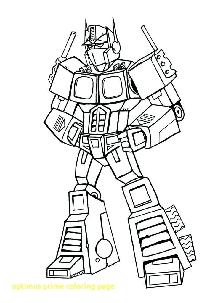753x1024 Optimus Prime Coloring Page Prime Coloring Page With Transformers