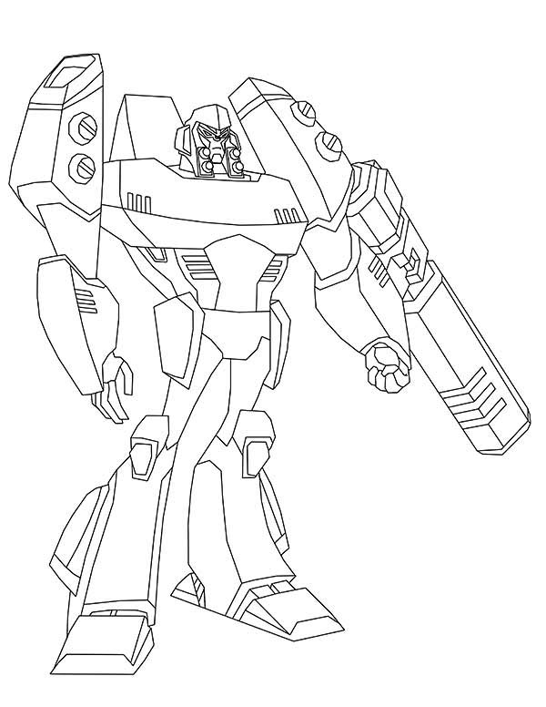 600x776 Picture Of Megatron Coloring Page