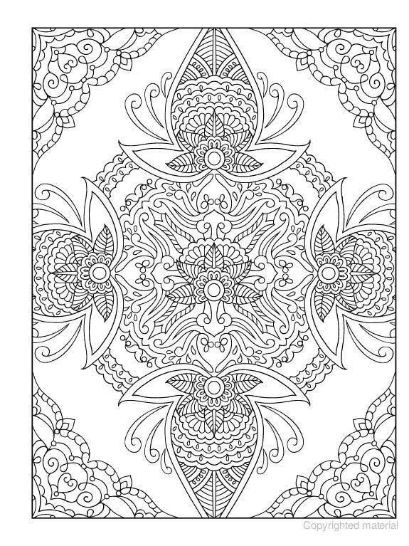575x767 Best Mehndi Coloring Images On Print Coloring Pages