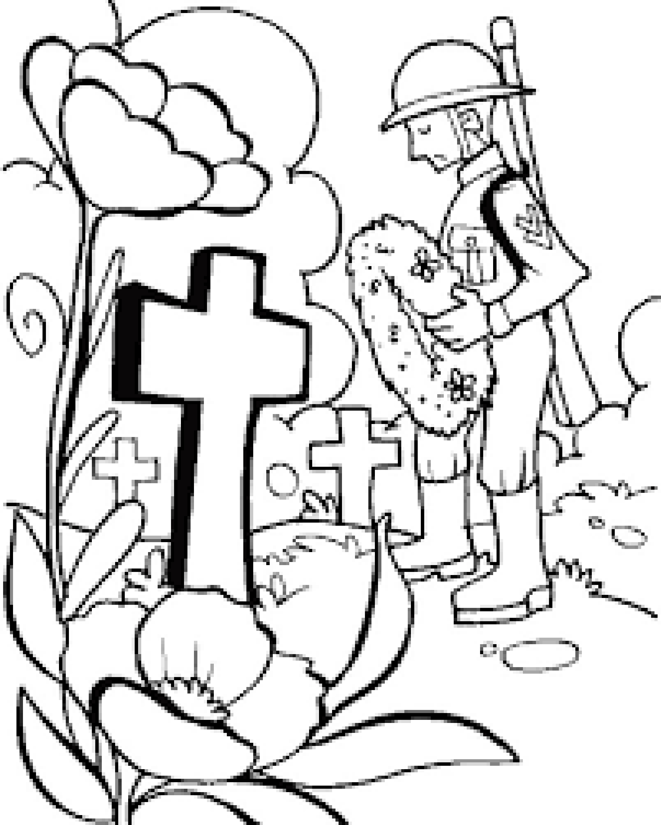 Memorial Coloring Pages
