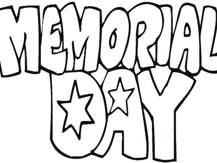 440x330 Memorial Day Coloring Pages Earth Day Coloring Pages Day Coloring