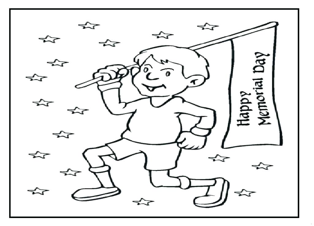 1024x737 Memorial Day Coloring Pages Pictures New Year Print Sheets