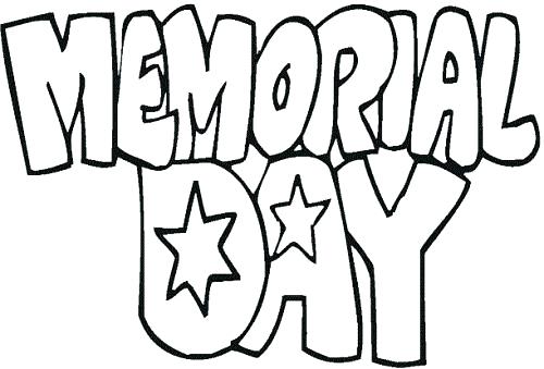 500x339 Memorial Day Coloring Pages Memorial Day Coloring Pages