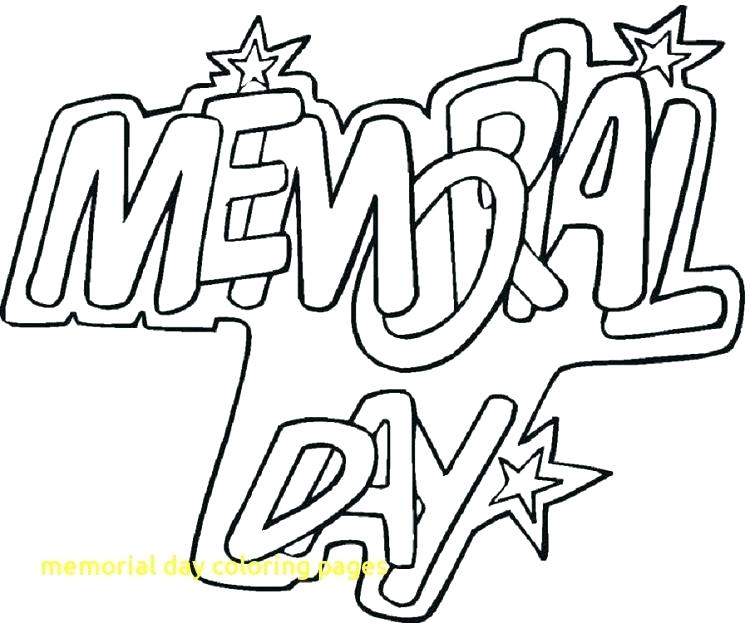 750x623 Memorial Day Coloring Pages Memorial Day Coloring Pages