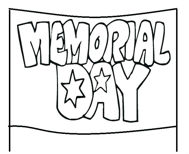 658x536 Memorial Day Coloring Pages Memorial Day Pictures To Color Good