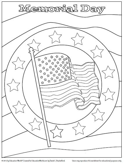 427x564 Memorial Day Coloring Page Literacy Stations And Daily