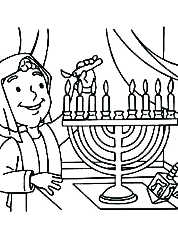 600x811 Menorah Coloring Page Menorah Connect The Dots Free Printable