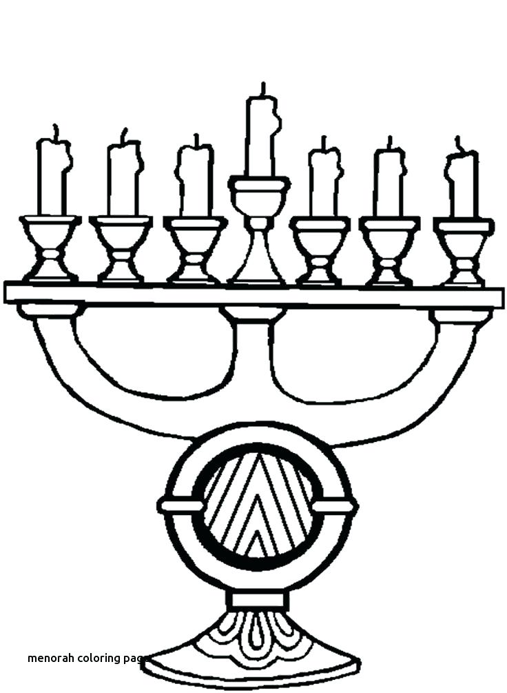 736x1005 Menorah Coloring Pages Best Images On For Menorah Coloring Page
