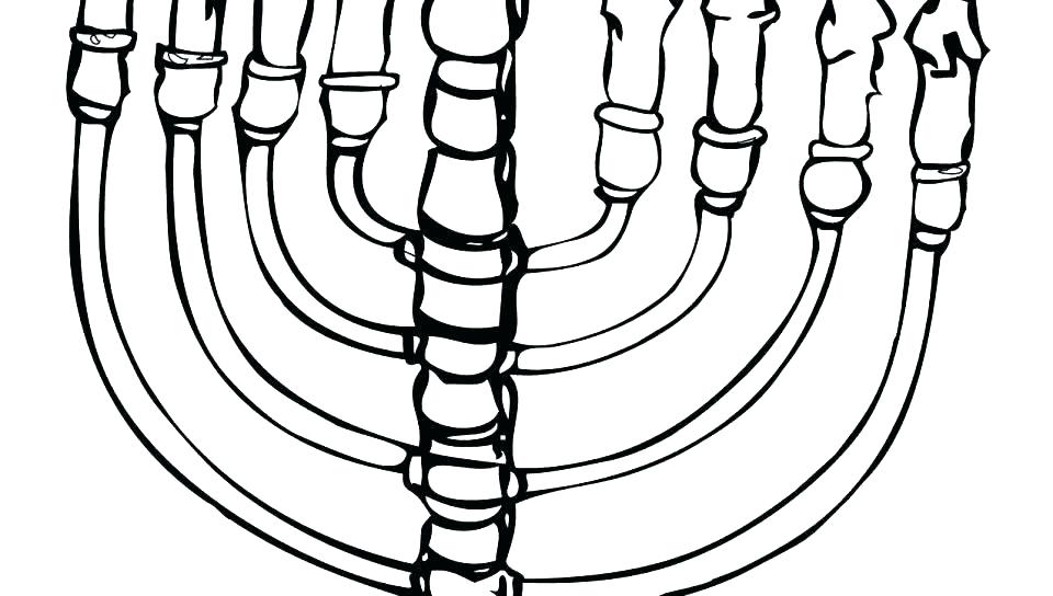 960x544 Menorah Coloring Pages Menorah Coloring Page Twisty Noodle Free