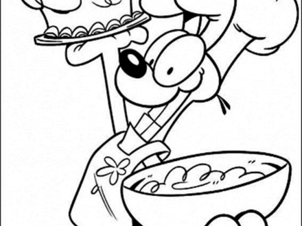 440x330 Fine Menu Coloring Pages Festooning