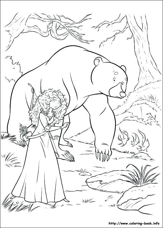 567x794 Best Brave Coloring Pages Images On Disney