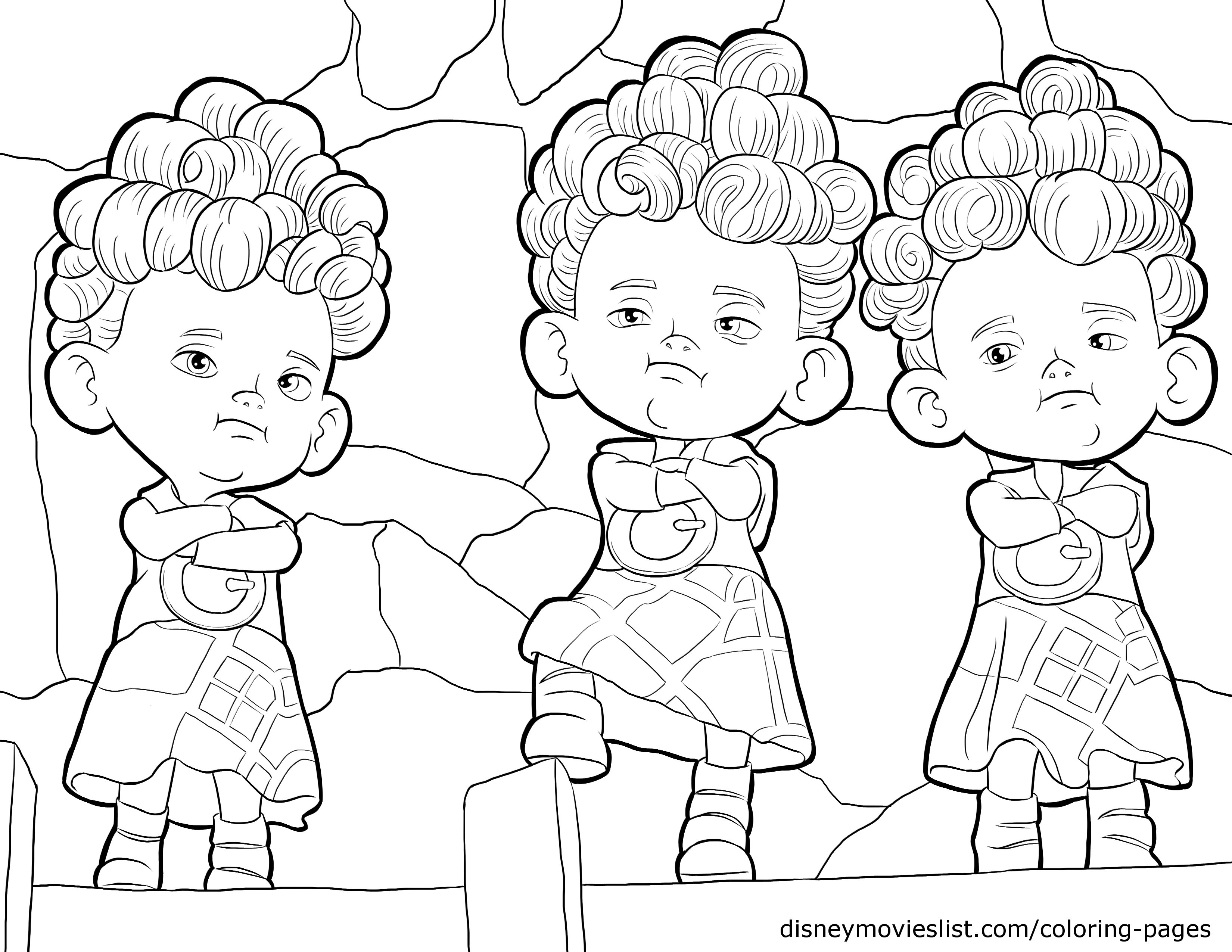 3300x2550 Awesome Disney Brave Coloring Pages