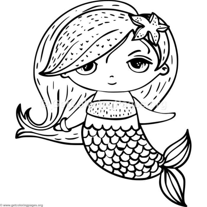 Mermaid Cartoon Coloring Pages at GetDrawings | Free download