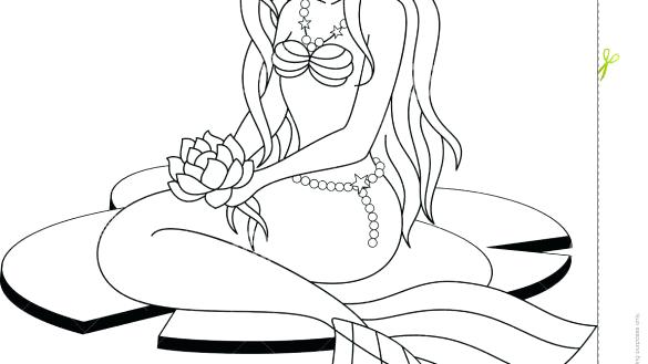 585x329 Mermaids Coloring Pages Little Mermaid Coloring Pages Online