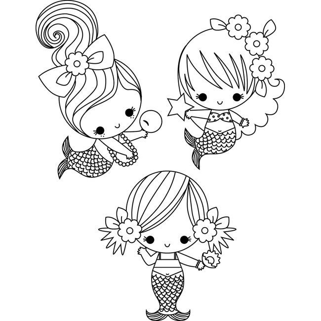 650x650 Mermaid Coloring Pages Coloring Pages For Kids Craft