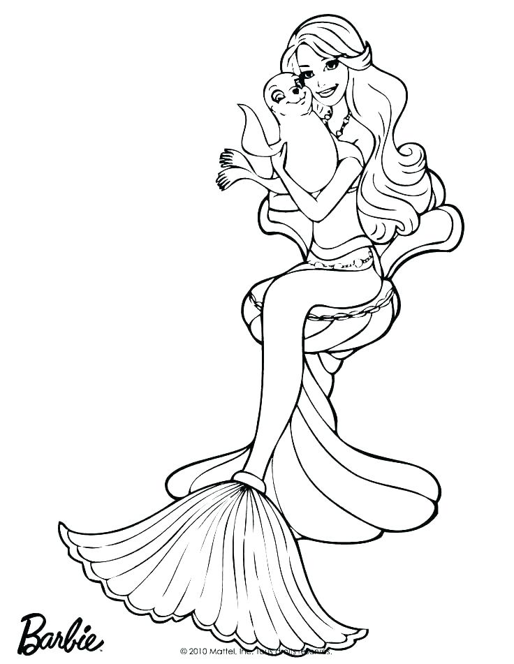 736x951 Mermaid Coloring Pages For Kids Printable Mermaid Coloring Pages