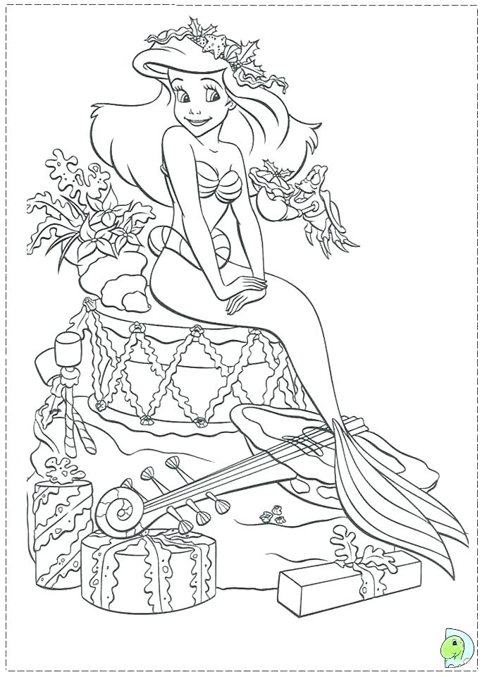 691x960 The Little Mermaid Coloring Pages Princess Mermaid Coloring Pages