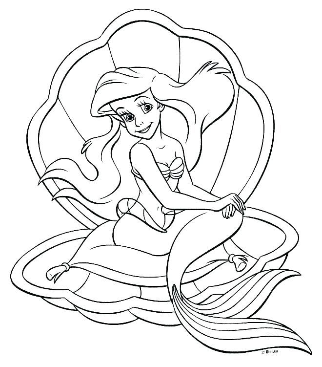 660x751 Coloring Pages Little Mermaid Little Mermaid Coloring Pages Little