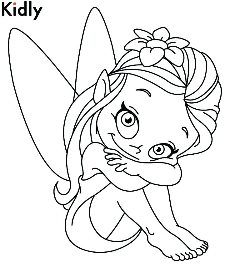 736x856 Fairy Princess Coloring Pages Fairy Color Pages Baby Fairy