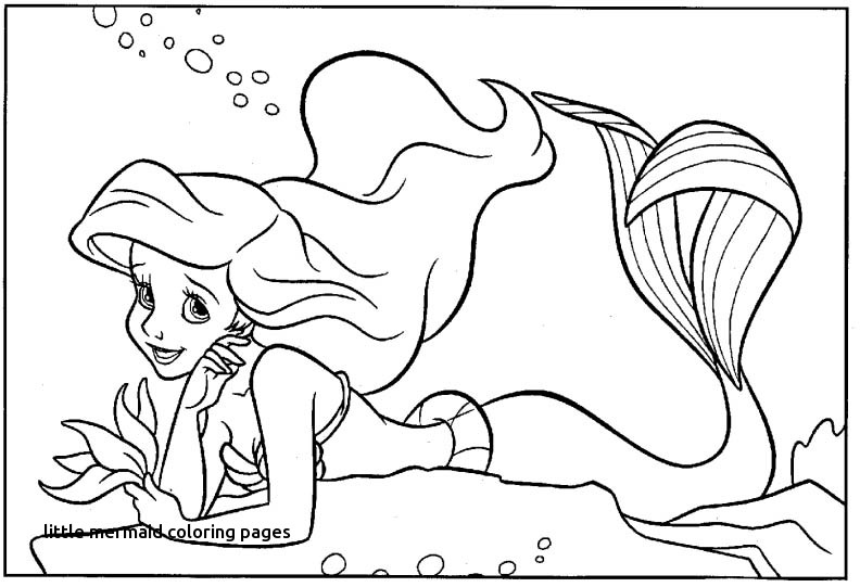 792x541 Little Girls Coloring Pages Vitlt For Little Mermaid Coloring