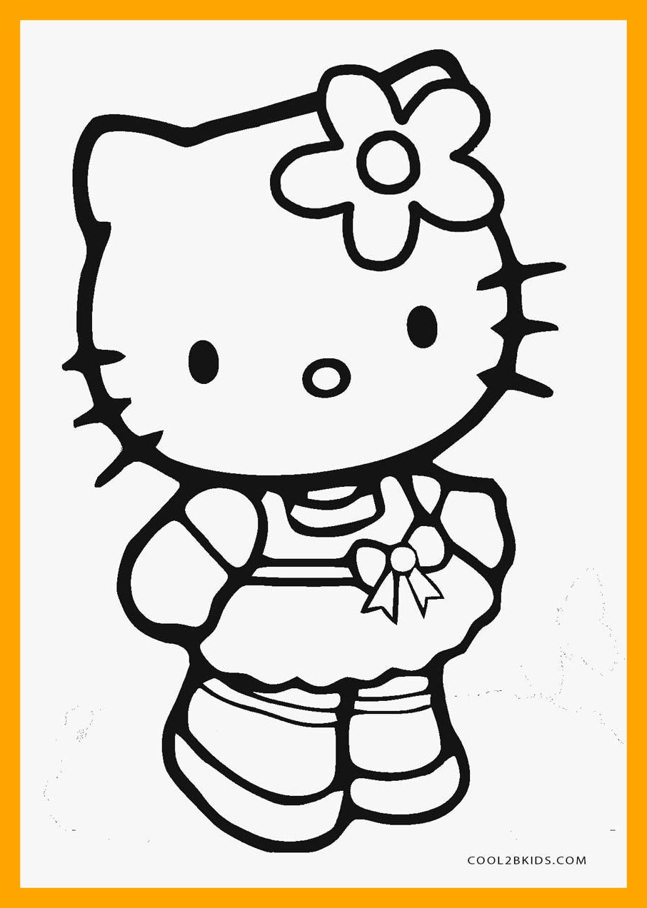 906x1272 Unbelievable Printable Hello Kitty Coloring Pages For Melody