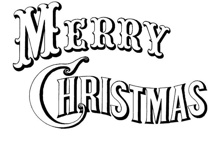736x495 Merry Christmas Coloring Pages