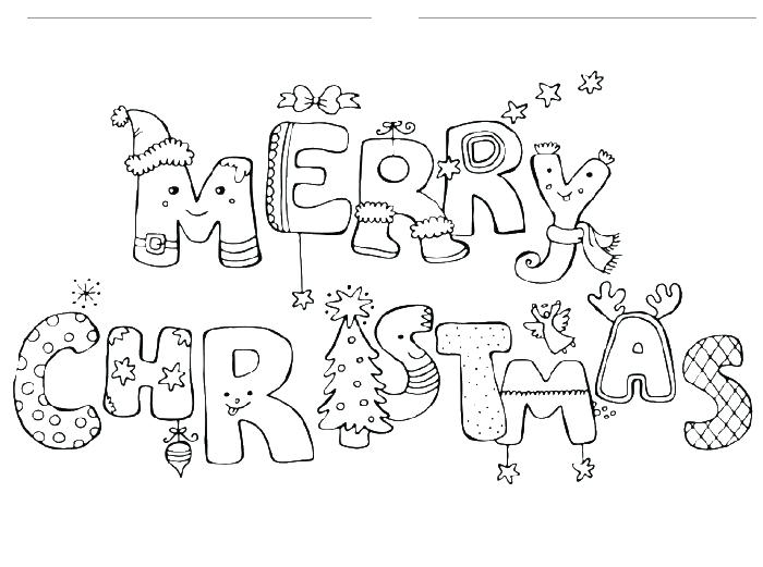 700x521 Merry Christmas Coloring Pages For Kids Fuhrer Von