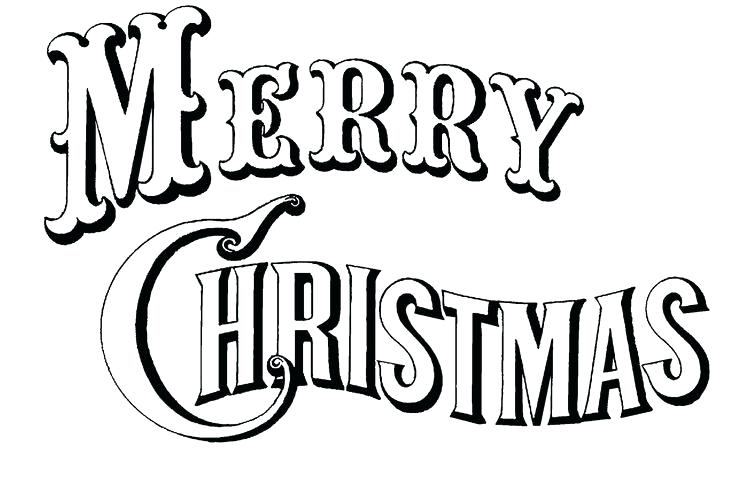 736x495 Merry Christmas Coloring Pages Printable