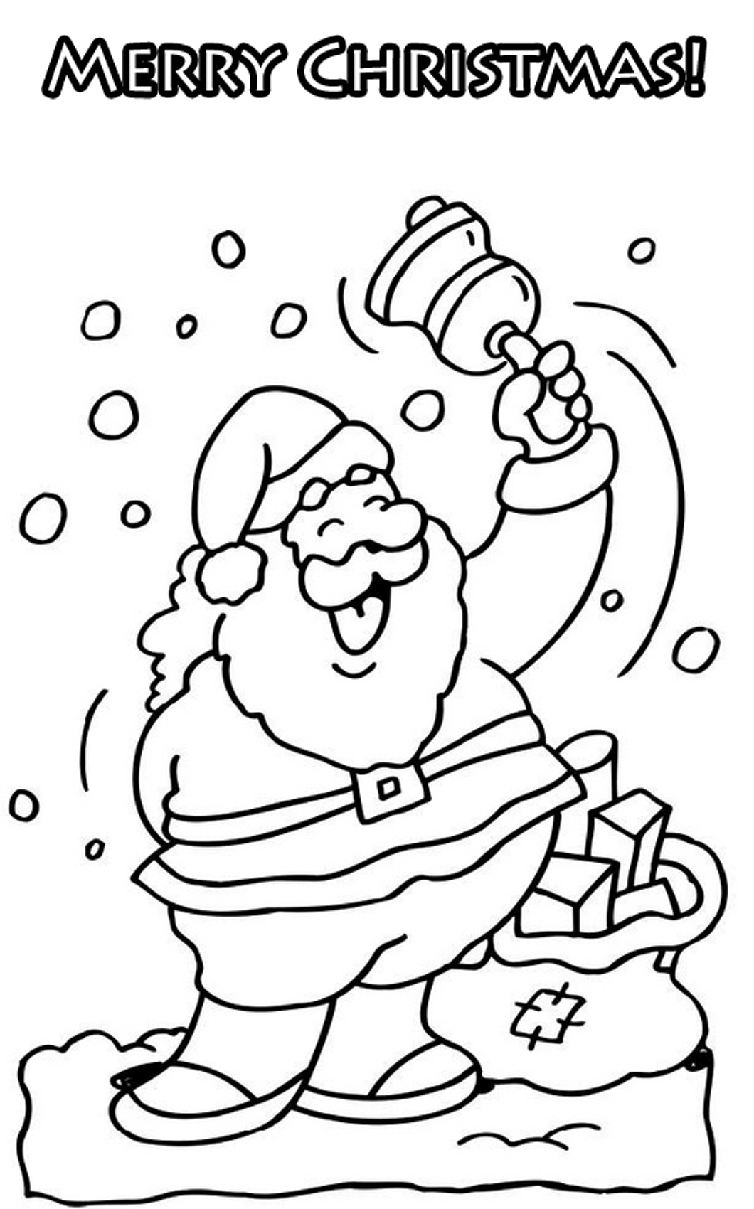 1060x1700 Happy Christmas Coloring Pages Download And Print For Free