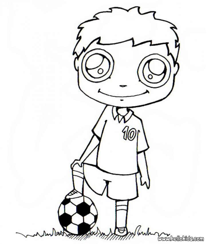 723x850 Soccer Messi Coloring Pages