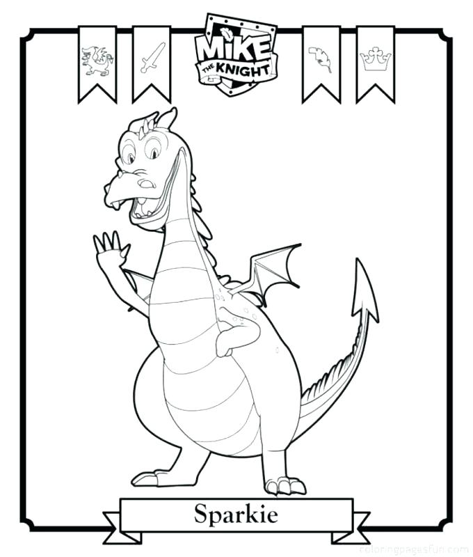 680x800 Meta Caballero Para Colorear Knight Coloring Pages Mike The Knight