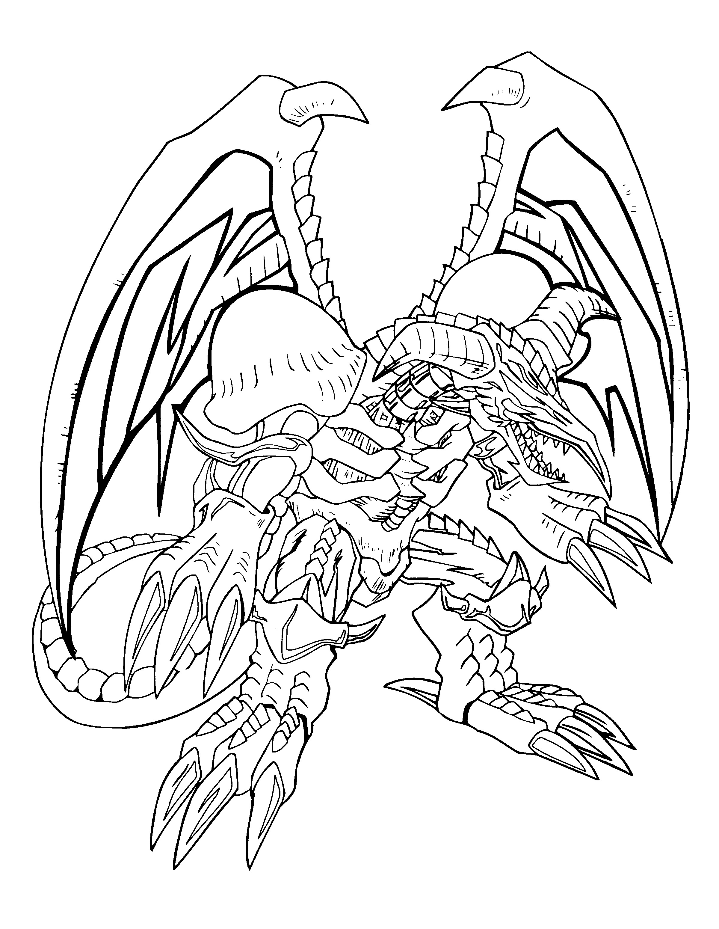 2400x3100 Yugioh Coloring Pages
