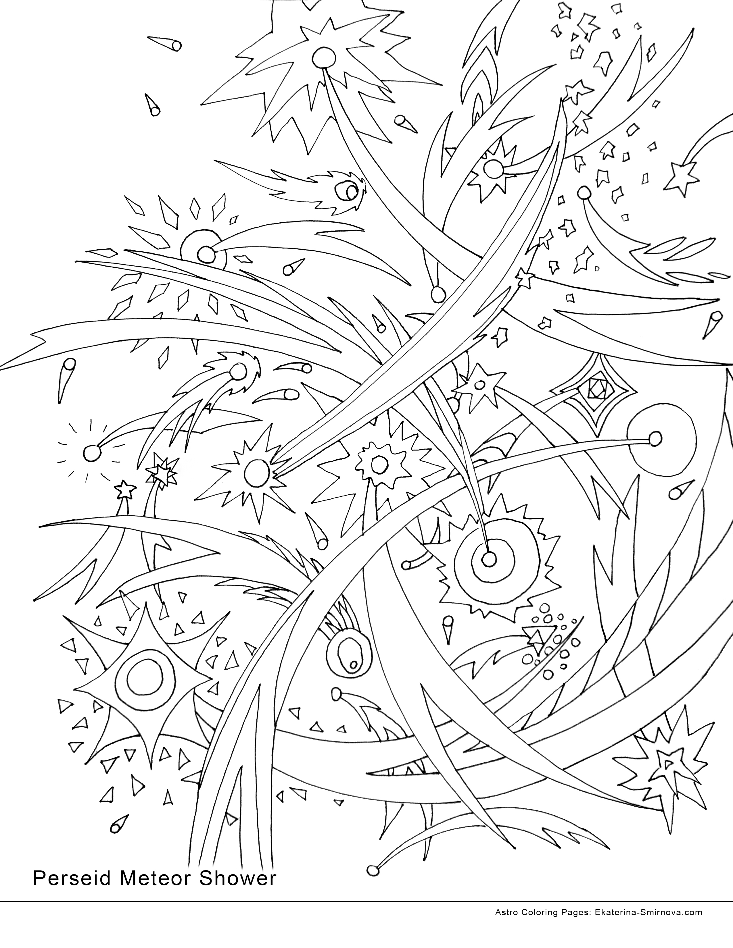 2550x3300 Coloring Book For Space Missions