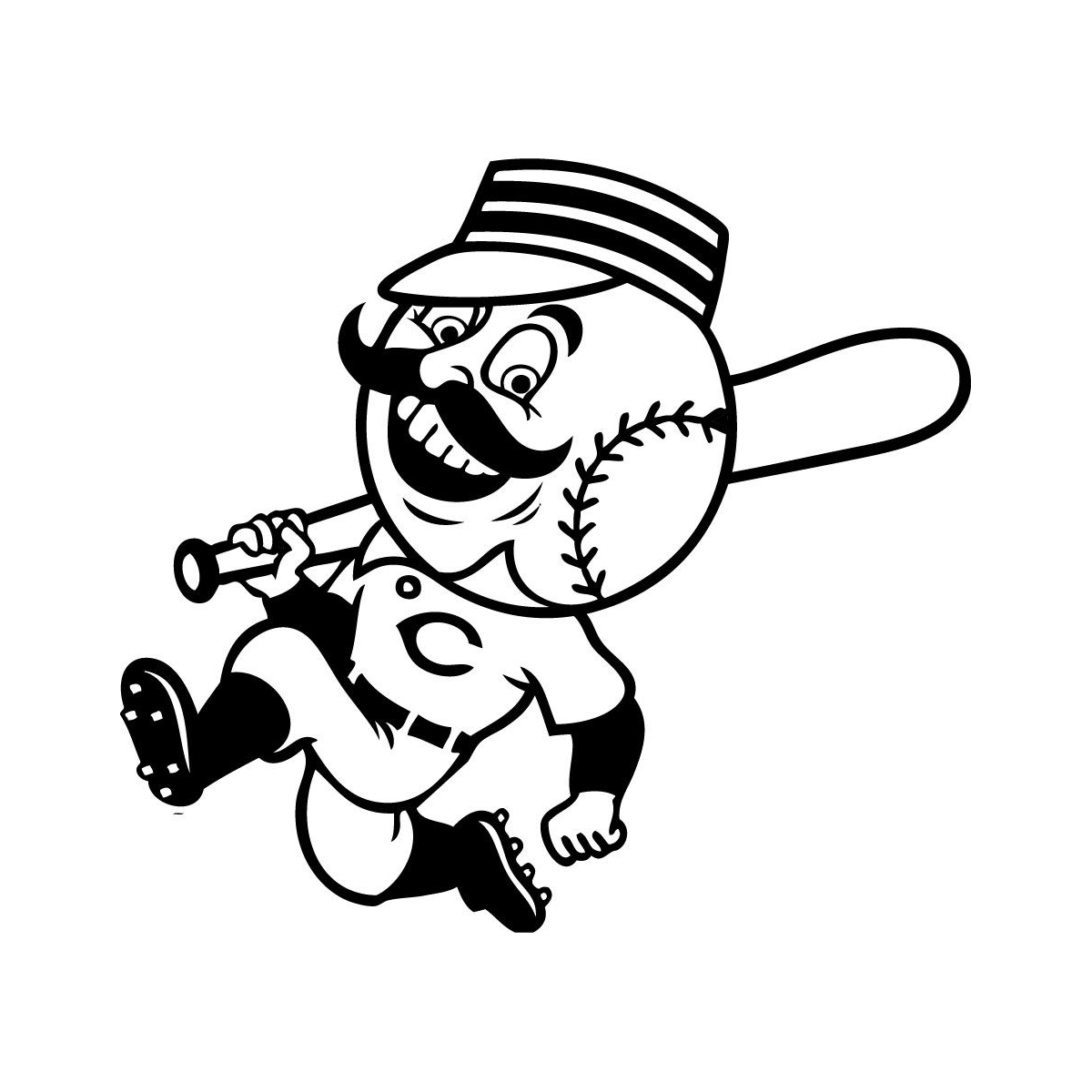 1200x1200 Security Cincinnati Reds Coloring Pages Eagle Mandala