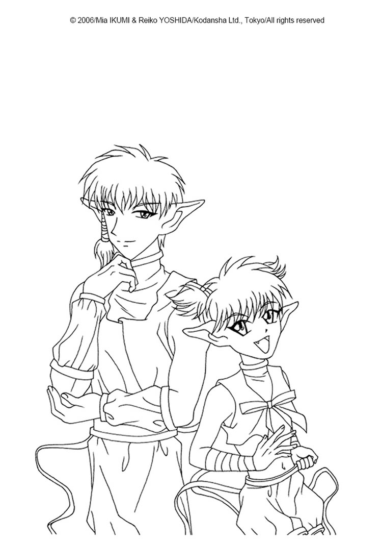 750x1060 Tokyo Mew Mew Coloring Pages