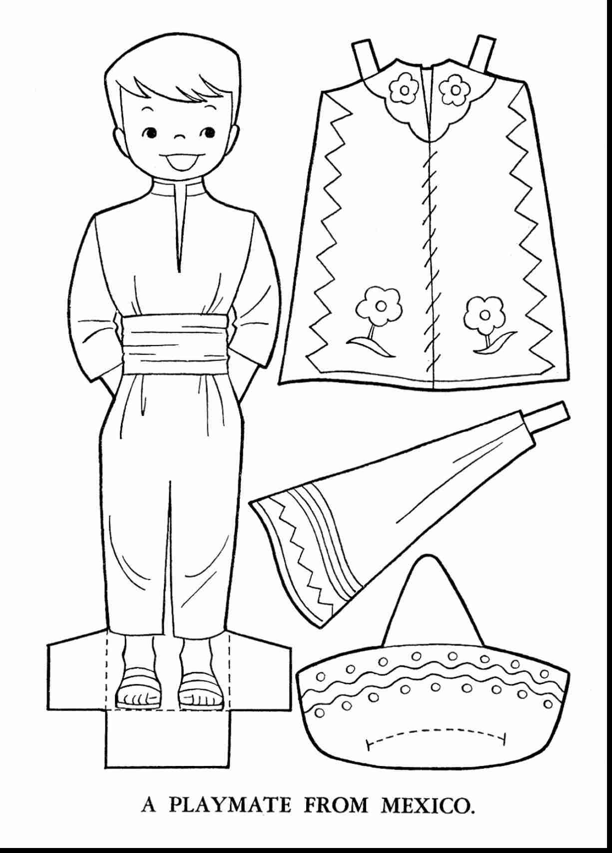 1225x1706 Mexican Culture Coloring Pages
