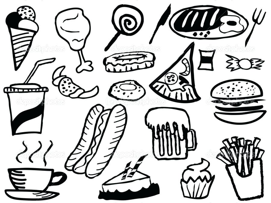 900x675 Mexican Food Coloring Pages