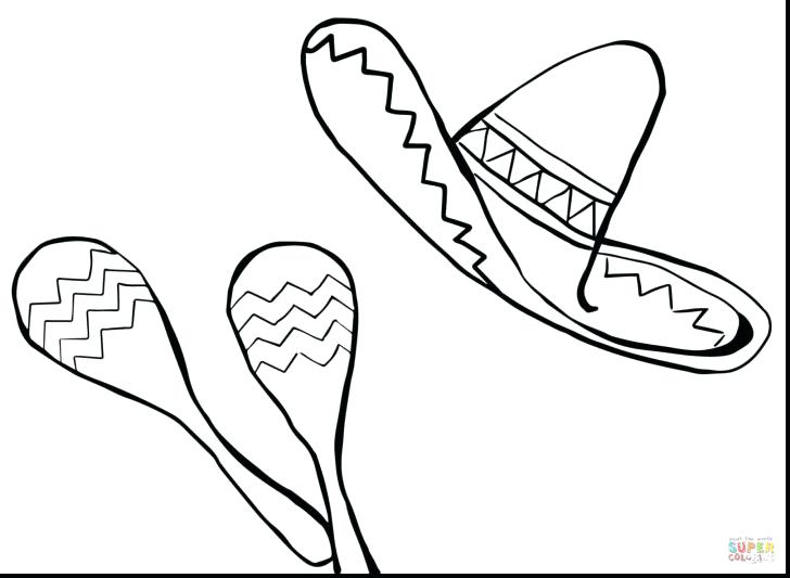 728x533 Mexico Coloring Sheets