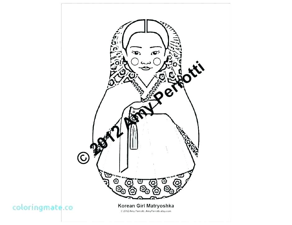 940x726 Mexico Flag Coloring Page