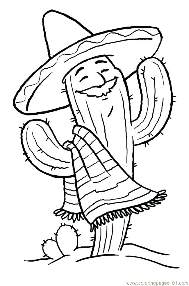 650x983 Mexican Coloring Pages For Professional