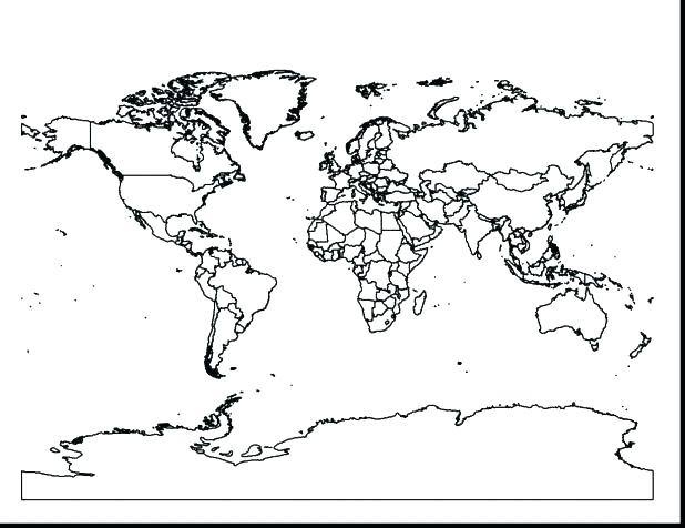 618x476 Mexico Map Coloring Page Cartoons Coloring Pages World Map Page