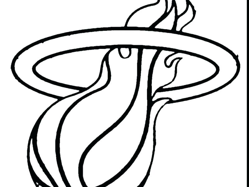 800x600 Miami Heat Coloring Pages Heat Coloring Pages Basketball Coloring