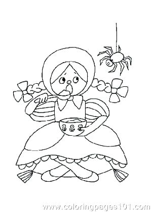 300x420 Three Blind Mice Coloring Page Deepart