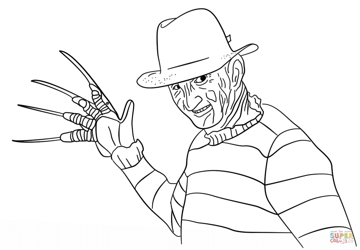1186x824 Michael Myers Coloring Pages Coloring Pages Fine