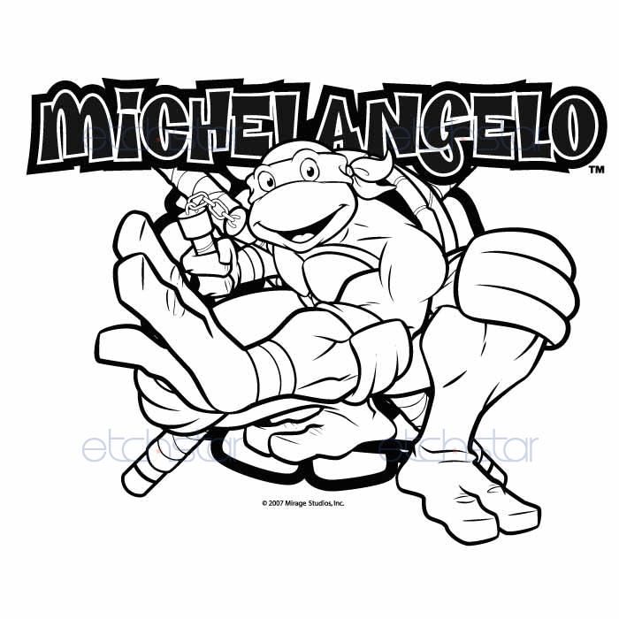 700x700 Teenage Mutant Ninja Turtles Retro Michelangelo Custom Ipod