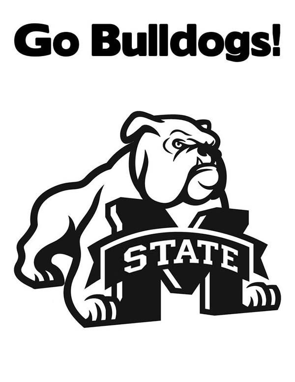600x776 Michigan State Bulldog Coloring Pages Best Place To Color
