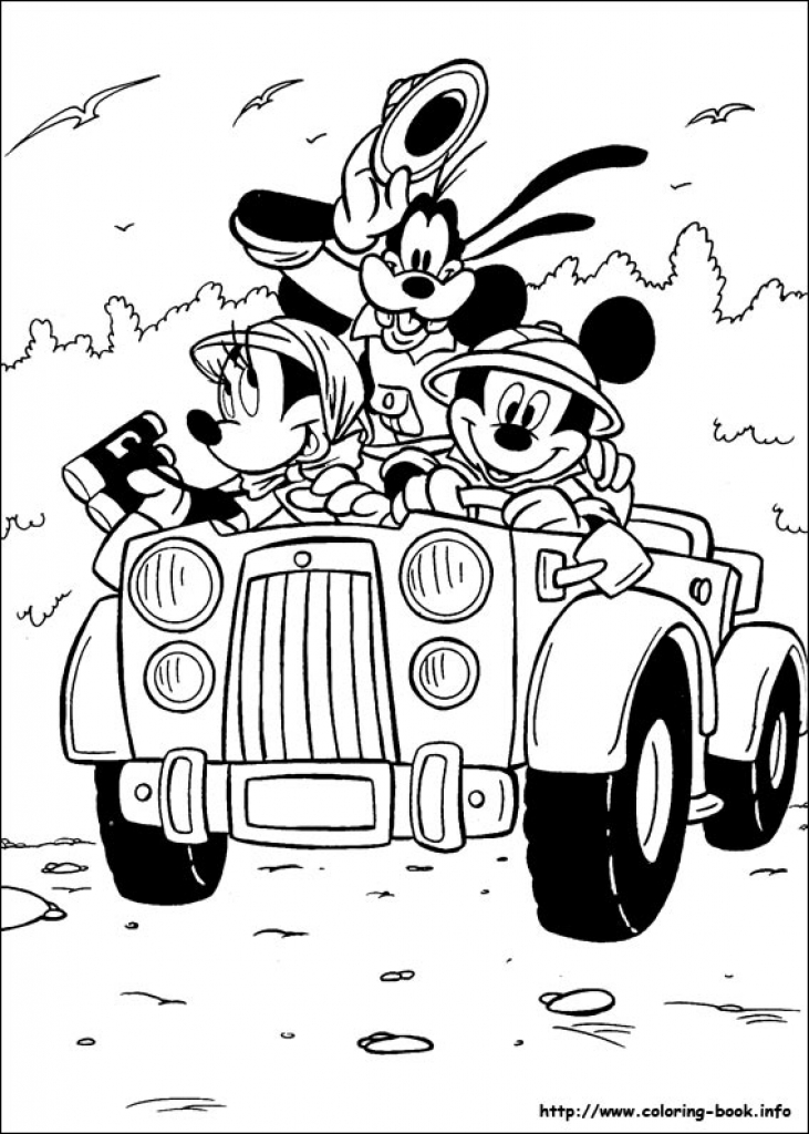 731x1024 Mickey Coloring Pages On Coloring Book Regarding Mickey Mouse